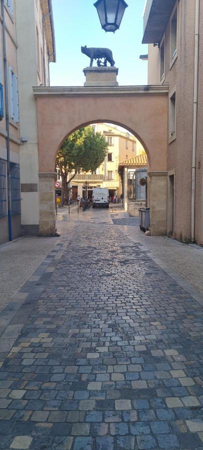 Beau studio en centre ville Narbonne Extérieur photo